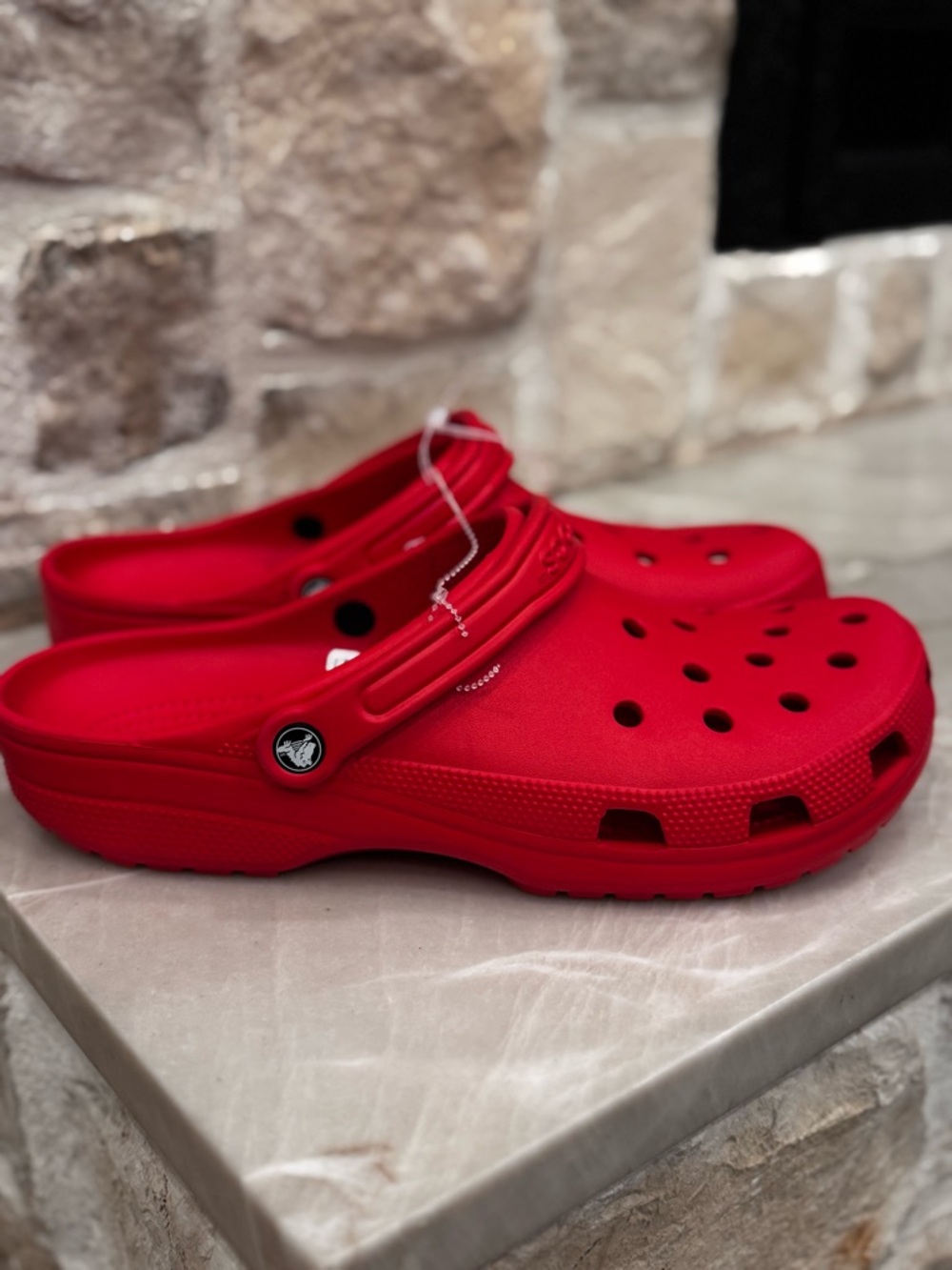 Men's Crocs Classic Clog Sandals Red Size 13 new
